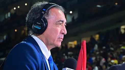 Mario Carrillo durante una transmisión.