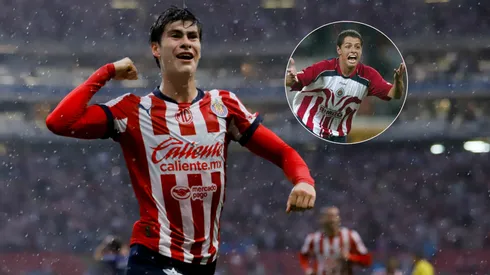 Hormiga González "imitó" a Chicharito.