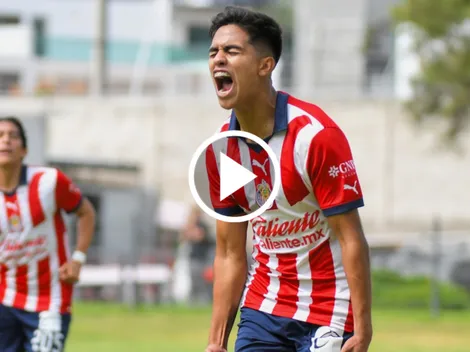 Golazo de Carlos Corona en el Sub-23