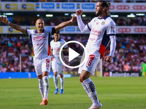 El gol de Cade Cowell que dio la ventaja a Chivas