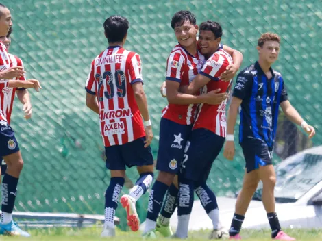 Chivas Sub19 goleó a Querétaro y se acerca al liderato