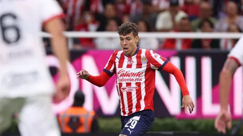 Barajas en su primer juego con Chivas.