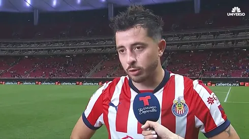 Alan Mozo mostró su inconformidad con los atacantes por este empate en casa con Toluca