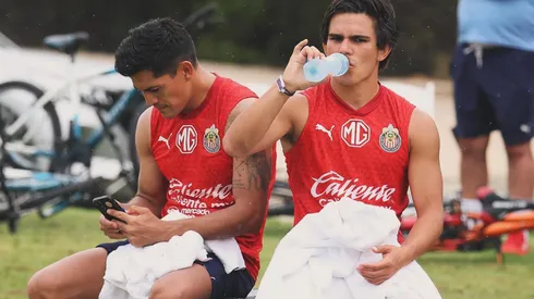 Bruce El-mesmari cumplió toda la pretemporada en Cancún con el primer equipo de Chivas