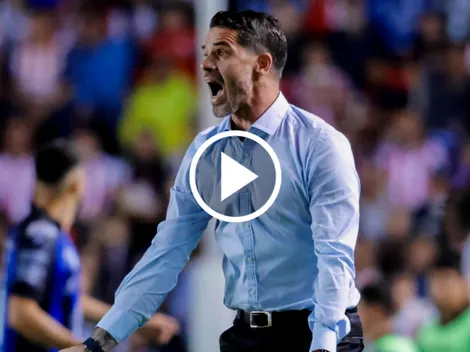 La motivadora arenga de Gago en el descanso de Chivas vs. Juárez