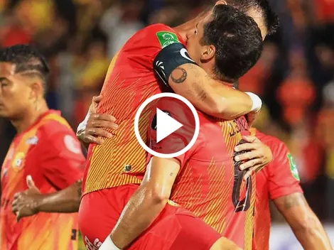 Así fue el doblete del Tepa González en Herediano de Costa Rica