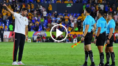 Paunovic protestó al arbitraje de Tigres-Chivas.