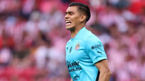 Tala Rangel en un partido de Chivas.