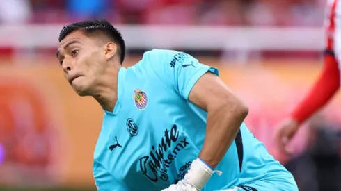 Tala Rangel en un partido con Guadalajara.