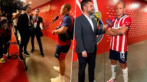 Rodrigo Camacho y Omar Villa Villa han entrevistado personalmente a Chicharito en este 2024