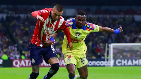 La comparación entre Chivas y América.