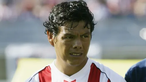 Joel Sánchez en su última etapa con Chivas.