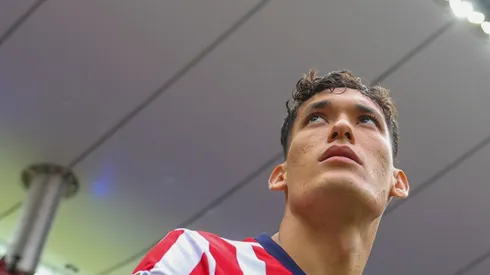 Chiquete en un partido en el Estadio Akron.