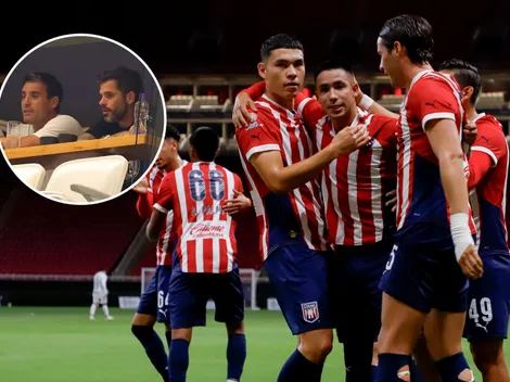 Tapatío goleó con Gago en los palcos