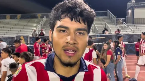 El defensor mexicano-estadounidense se unió a Chivas en la gira por Estados Unidos de junio pasado