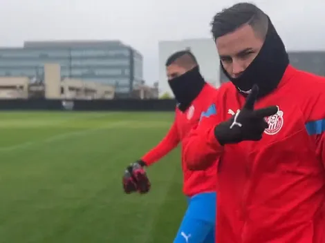 Todo listo en una gélida San Jose