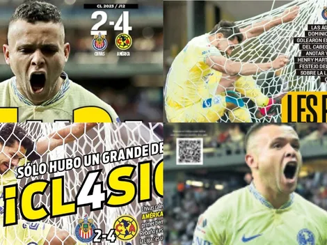 Clásico Nacional acaparó Portadas del día