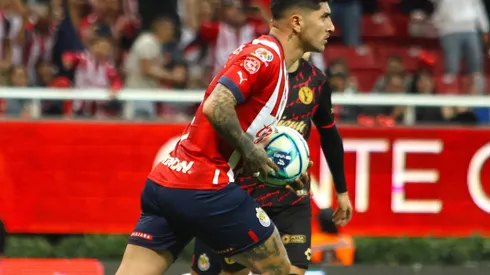 Pocho Guzmán anota su tercer gol con la playera rojiblanca en este Clausura 2023