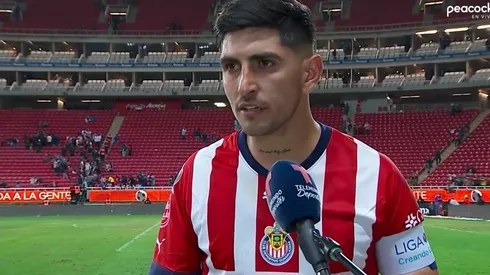 Víctor Guzmán es el líder goleador de las Chivas con cuatro goles, de ellos tres penales