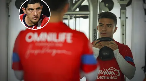 El Pocho Guzmán elogió las cualidades del Nene Beltrán en la cancha