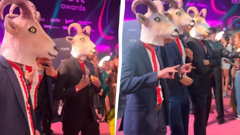 Así se presentaron los CM de las Chivas en la alfombra rosa de los TikTok Awards 2023