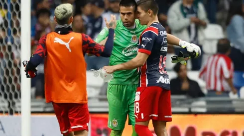 Miguel Jiménez fue felicitado por sus compañeros tras la soberbia actuación en Monterrey