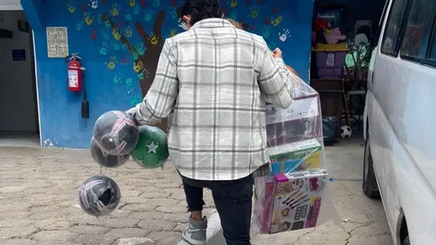 Alan Mozo tuvo un hermoso esto en la víspera de la Navidad