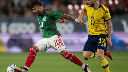 Alexis Vega disputó los 90 minutos del compromiso frente a Suecia en Girona