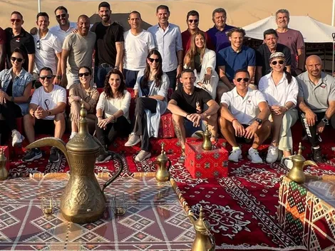 Hierro ya está en Qatar para el Mundial