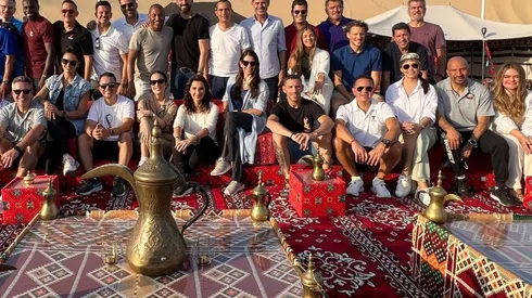 Fernando Hierro ya se encuentra junto a la cadena Telemundo en Qatar