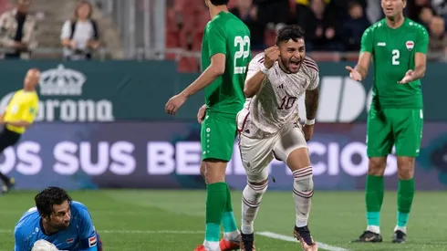 Alexis Vega anotó el primero de los goles a Irak en Girona y fue el segundo de un elemento de Chivas