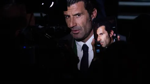Luis Figo habló de las Chivas y Fernando Hierro apenas aterrizó en México