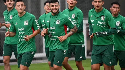 Alexis Vega reportó el primer día a la concentración en el CAR capitalino