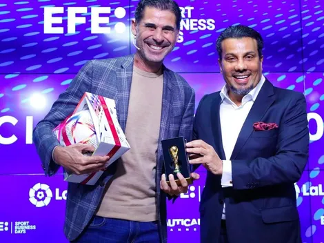 Hierro está en España con una misión