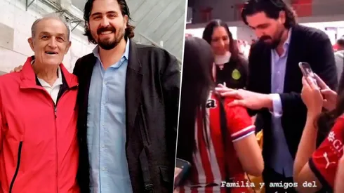 Vergara subió una foto con el Cuate, Carlos Calderón en la reunión festiva