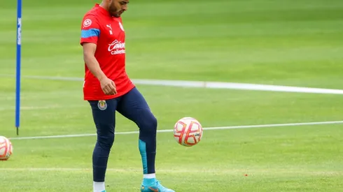 Alexis Vega trabajo apartado del grupo principal para la visita a Cruz Azul