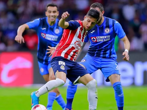 Chivas cayó 2-1 contra Cruz Azul