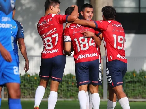 Cantera rojiblanca arrasó con Rayados