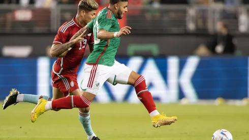 Alexis Vega fue el único rojiblanco que vio acción frente a Colombia y fue figura protagónica