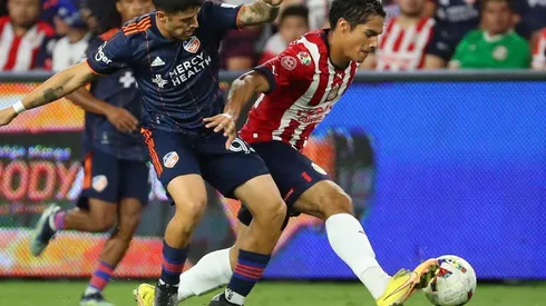 Puente tuvo algunos minutos con el primer equipo de Guadalajara en Cincinnati