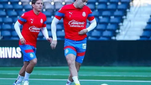 Guadalajara reconoció el césped del TQL Stadium el martes previo a este partido de Leagues Cup