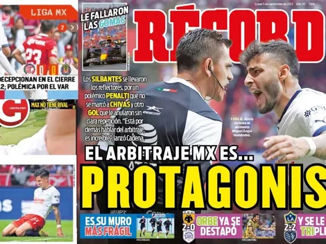 Portadas del día reaccionan al polémico empate