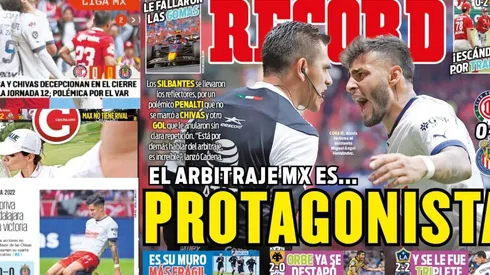 Los principales diarios deportivos mexicanos se hicieron eco de la polémica arbitral en Toluca