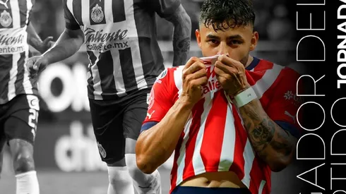 Alexis Vega fue resaltado por la Liga MX como el Mejor Jugador del triunfo sobre Pumas UNAM