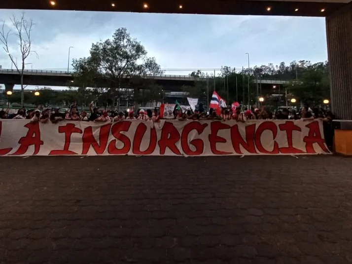 El desafiante mensaje de La Insurgencia al Cone