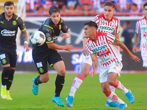 Chivas goleó 4-0 a Necaxa