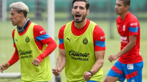 Briseño abandonó el entrenamiento de este miércoles con dolencias en su rodilla izquierda