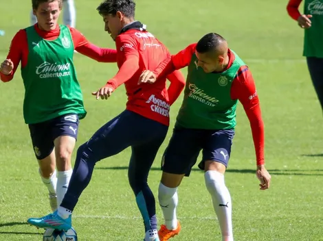 La sorpresa que recibió Cadena en el entrenamiento