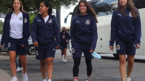 Las rojiblancas llegaron este lunes a la ciudad de San Antonio, Texas