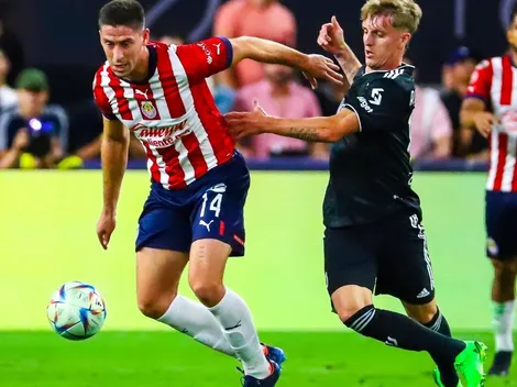 Los olvidados minutos no oficiales de Ormeño con Chivas